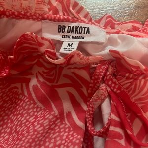 Chiffon Dress with a tie front